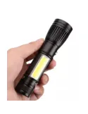 Lanterna Reincarcabila WJ-545 T6 COB red-mag.ro
