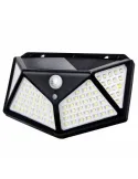 Set 4 Lampi ULTRA 100 LED Solare cu senzor de miscare si lumina