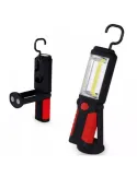 Lanterna WL 018 cu LED COB si 2 incarcatoare red-mag.ro