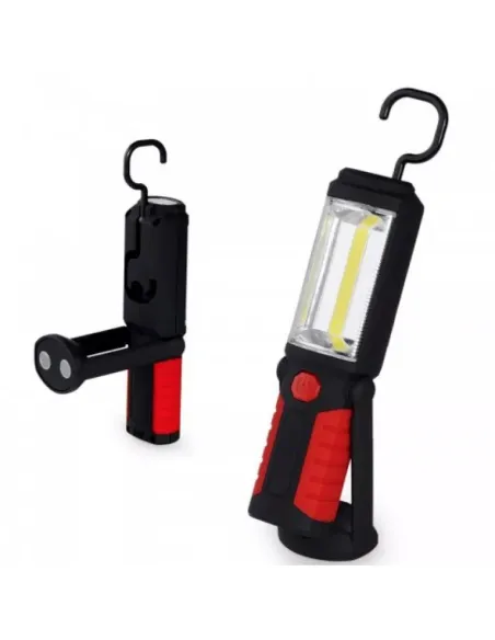 Lanterna WL 018 cu LED COB si 2 incarcatoare red-mag.ro