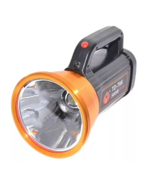 Lanterna TD-T66 laser LED 500W + 12 LED TD red-mag.ro