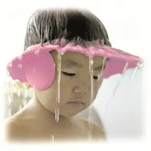 Protectie apa cap bebe baie - aparatoare pentru spalat pe cap 2
