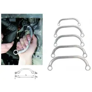 Set 5 chei inelare semiluna red-mag.ro 2