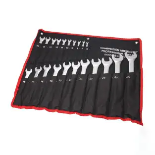 Set chei profesionale combinate 21 piese 6-32 MM cu suport husa