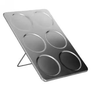 Suport magnetic pentru condimente,loc pentru 6 recipiente