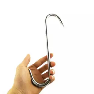 Set 5 carlige 24 cm pentru agatat carne red-mag.ro 2