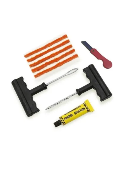 Kit vulcanizare auto la rece, depanare cu snur, adeziv cauciuc