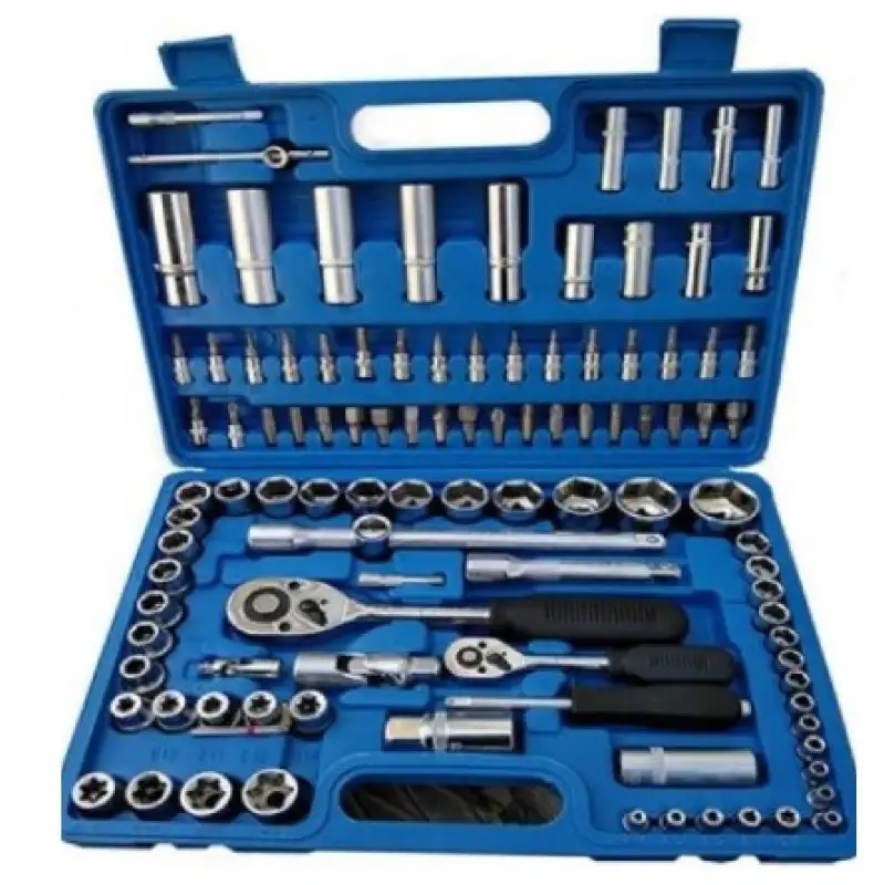 Trusa profesionala 108 chei tubulare crome red-mag.ro