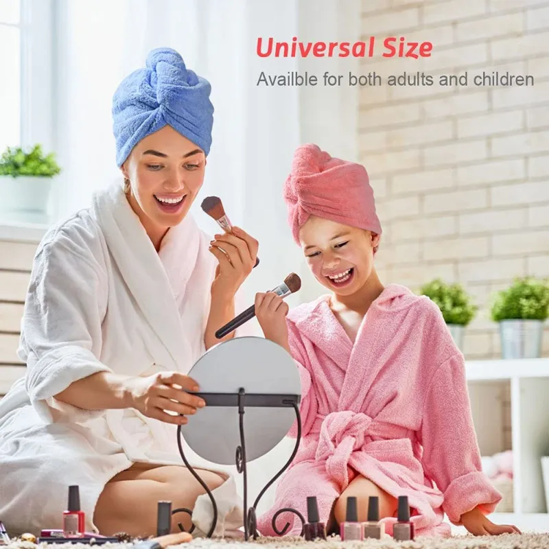 Prosop-turban pentru uscarea părului red-mag.ro