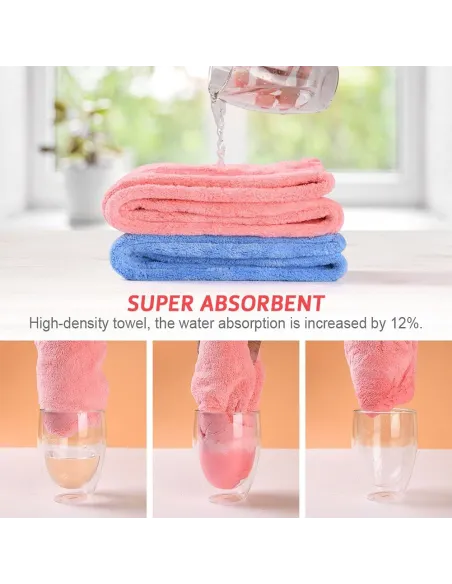 Prosop-turban pentru uscarea părului red-mag.ro