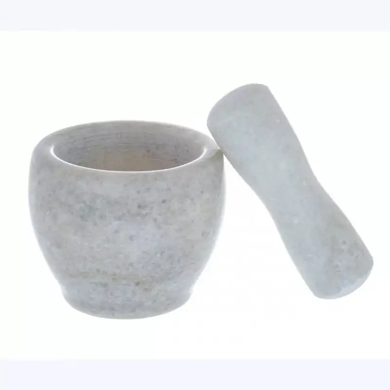 Mojar cu pistil din marmura red-mag.ro