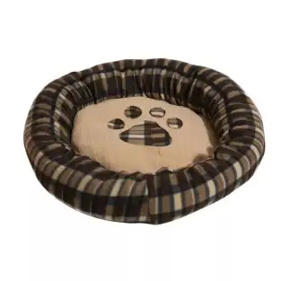 Culcus pentru caini si pisici, 38x38x38 cm, roz red-mag.ro