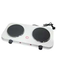 Plita electrica dubla Ertone MN-200, 2000W red-mag.ro