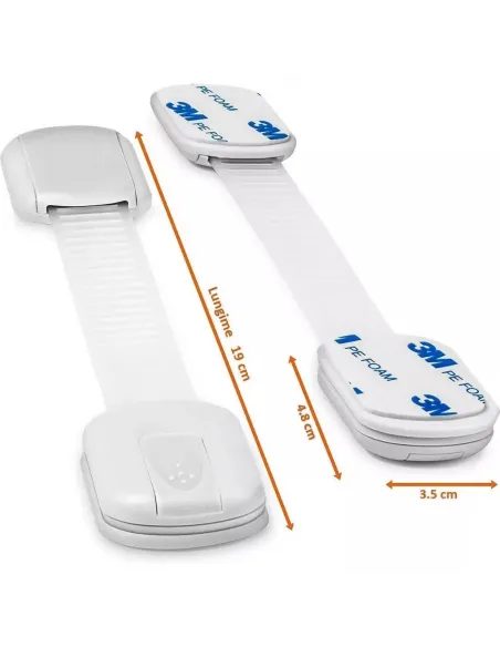 Set 10 Sisteme de siguranta multifunctionale reglabile 19 cm