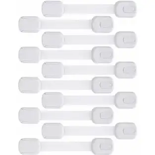 Set 10 Sisteme de siguranta multifunctionale reglabile 19 cm