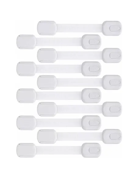 Set 10 Sisteme de siguranta multifunctionale reglabile 19 cm