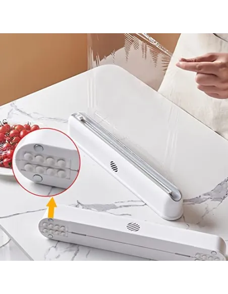 Dispenser folie alimentara stretch, cu lama de taiere, 38 cm