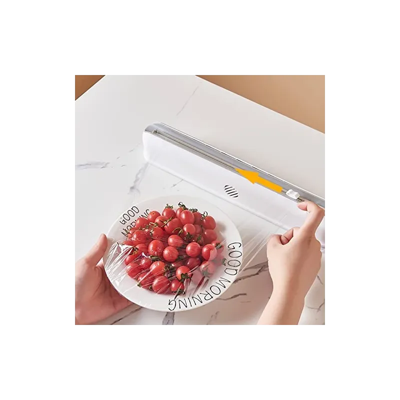 Dispenser folie alimentara stretch, cu lama de taiere, 38 cm