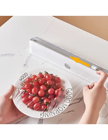 Dispenser folie alimentara stretch, cu lama de taiere, 38 cm