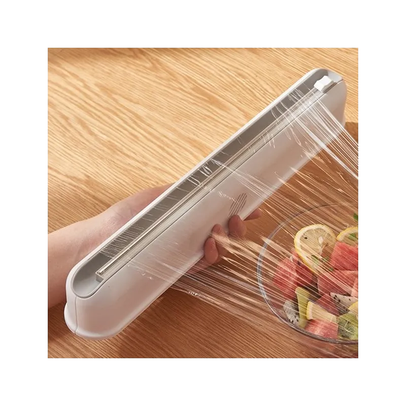 Dispenser folie alimentara stretch, cu lama de taiere, 38 cm