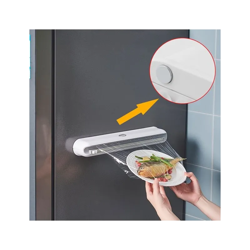 Dispenser folie alimentara stretch, cu lama de taiere, 38 cm