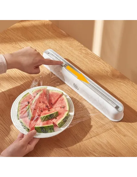 Dispenser folie alimentara stretch, cu lama de taiere, 38 cm