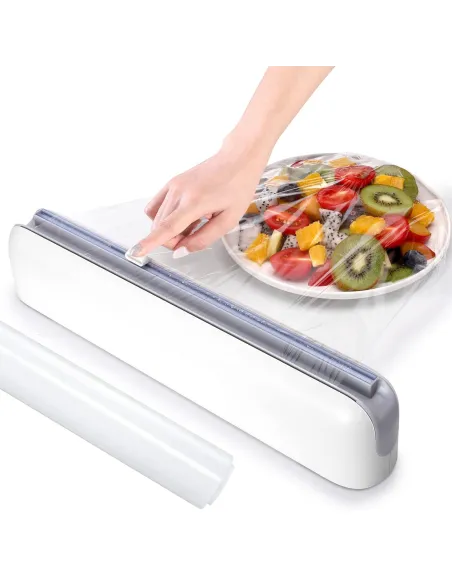 Dispenser folie alimentara stretch, cu lama de taiere, 38 cm