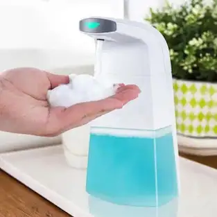 Dozator de sapun spuma 250 ml + Extensie dus pentru robinet 2