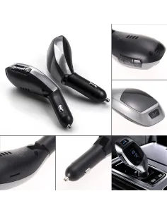 Car Kit Auto Bluetooth cu functie de modulator FM, model X6 + 2