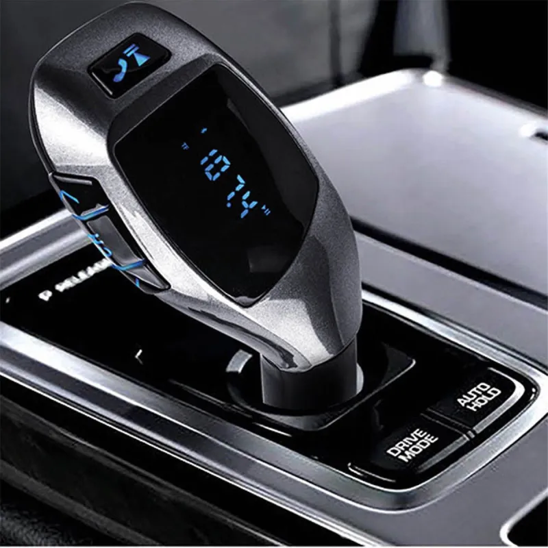 Car Kit Auto Bluetooth cu functie de modulator FM, model X6 +