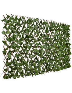 Gard artificial cu frunze verzi, 100 x 250 cm red-mag.ro