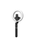 Trepied Selfie Stick cu Ring Light 4in1 Q07 red-mag.ro