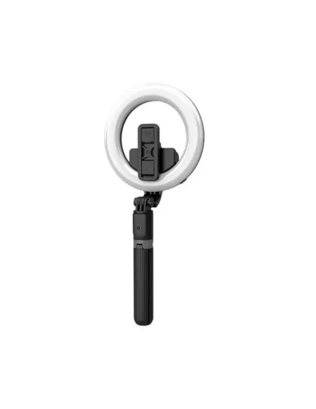 Trepied Selfie Stick cu Ring Light 4in1 Q07 red-mag.ro