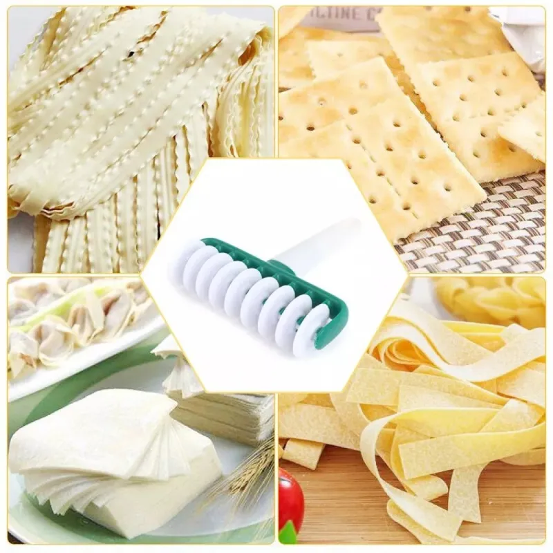 Rola pentru fasii aluat, 11.5 cm, plastic red-mag.ro