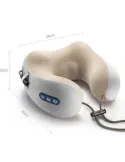 Perna de masaj electrica in forma de U, suport cervical