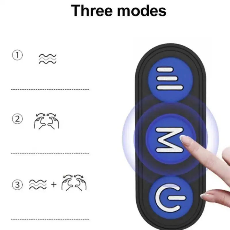 Perna de masaj electrica in forma de U, suport cervical