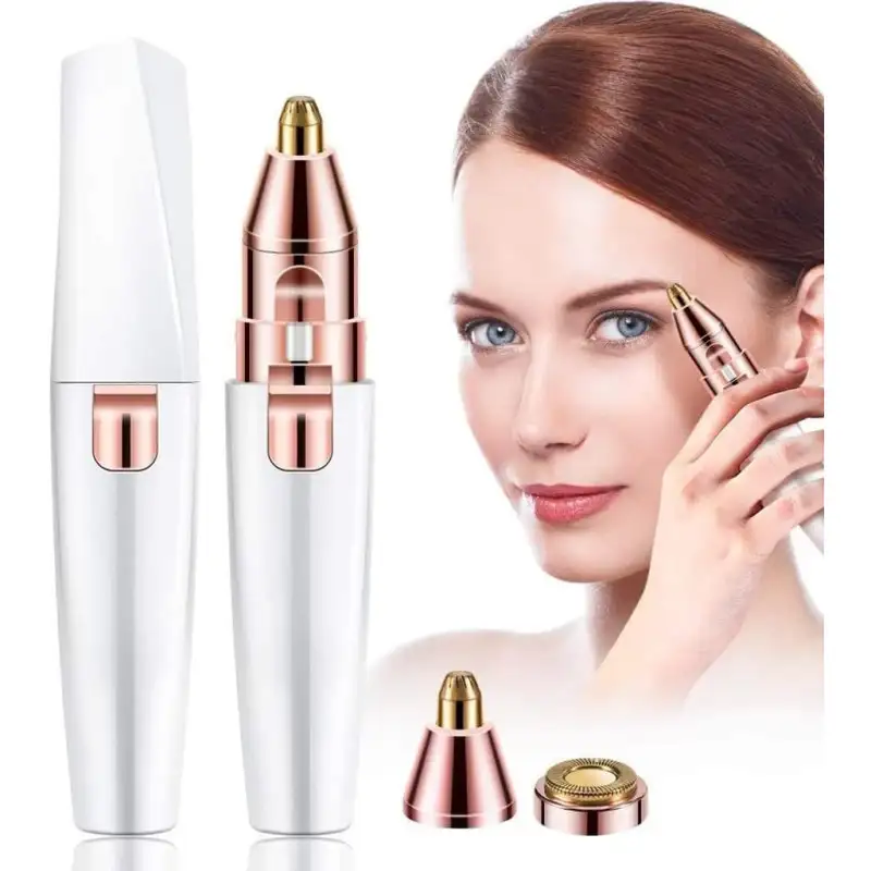 Epilator facial reincarcabil cu 2 capete red-mag.ro