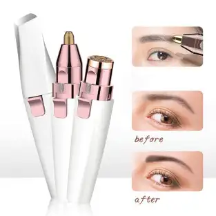 Epilator facial reincarcabil cu 2 capete red-mag.ro