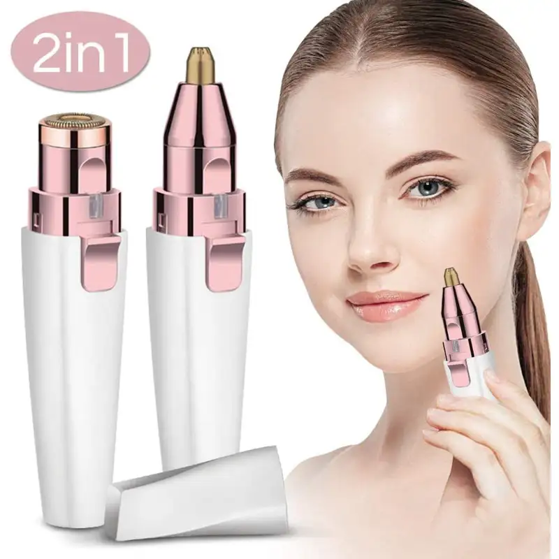 Epilator facial reincarcabil cu 2 capete red-mag.ro