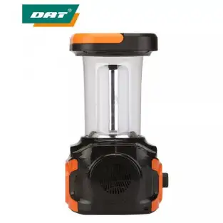 Kit lampa solara pentru camping, cu radio, bluetooth si 3 2