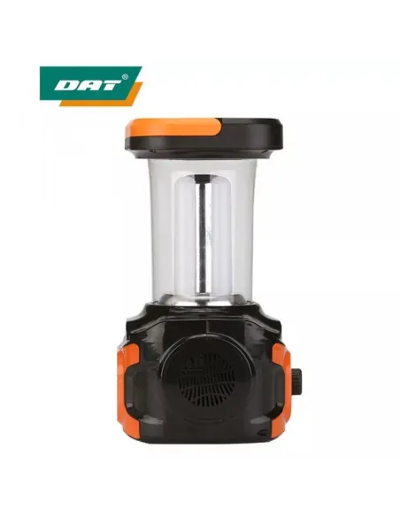 Kit lampa solara pentru camping, cu radio, bluetooth si 3