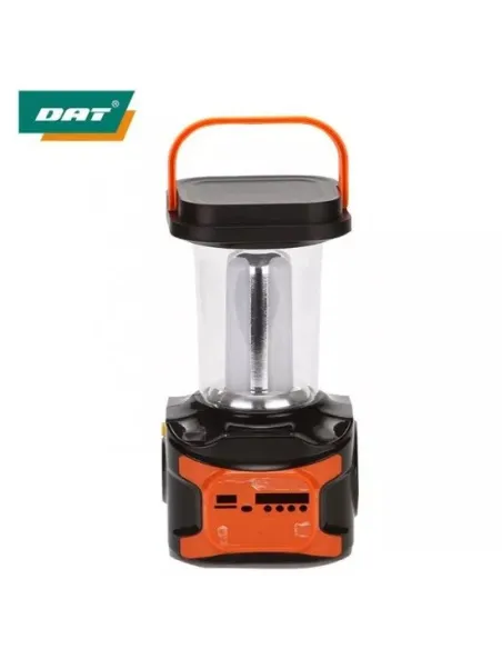 Kit lampa solara pentru camping, cu radio, bluetooth si 3