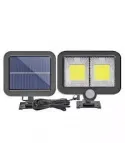 Proiector 10W 108LED cu senzor de miscare si panou solar