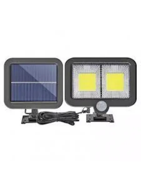 Proiector 10W 108LED cu senzor de miscare si panou solar