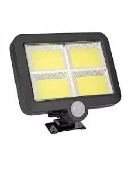 Proiector 10W 128LED cu senzor de miscare si panou solar
