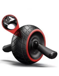 Roata Fitness pentru abdomene cu sistem de retractare red-mag.ro