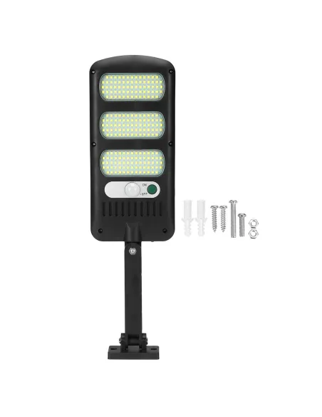 Mini proiector W755-4 SMD LED 3 linii cu panou solar senzor de