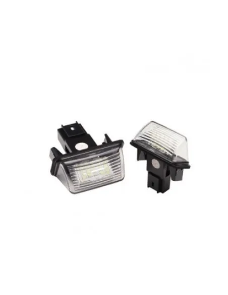 Set Lampi iluminare numar Citroen, Peugeot red-mag.ro