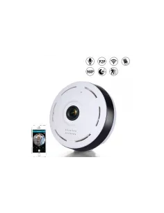 Camera video panoramica de interior cu lentila fisheye