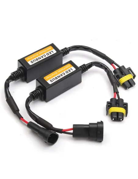Set 2 x anulatori eroare Canbus H8/H9/H11 red-mag.ro